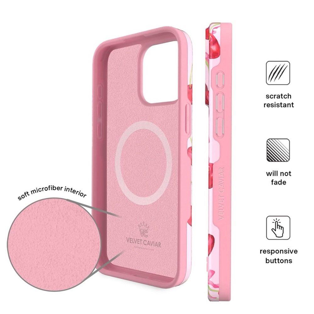 VELVET CAVIAR sweet cherry phone case - Picture 7 of 7